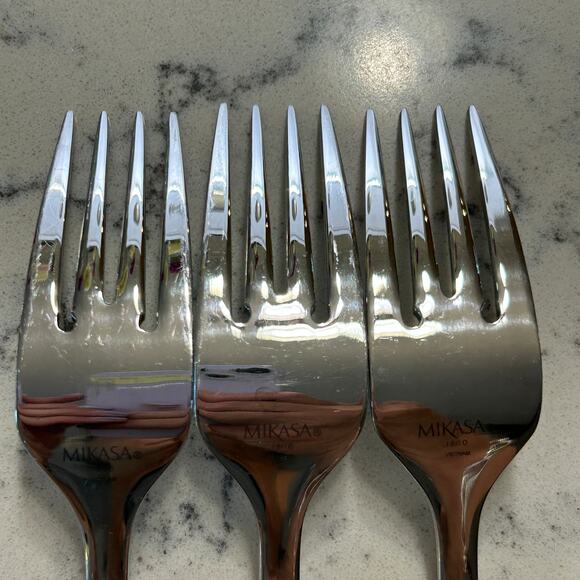 Lot of Mikasa Bravo Stainless Flatware As Pictured 11 Pieces - Picture 9 of 16